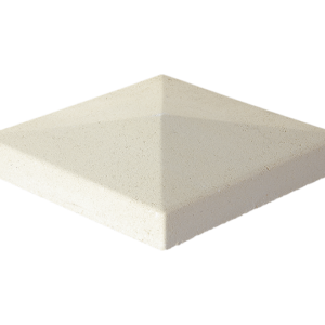 Chapeau Diamant 38x38 Blanc Cassé