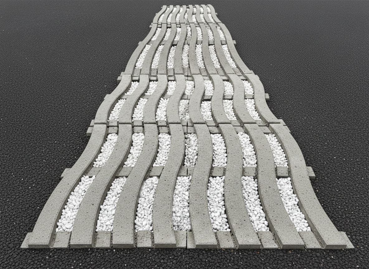 Dalle Infiltr'o Vague 60x40/9 Ecart – Image 3