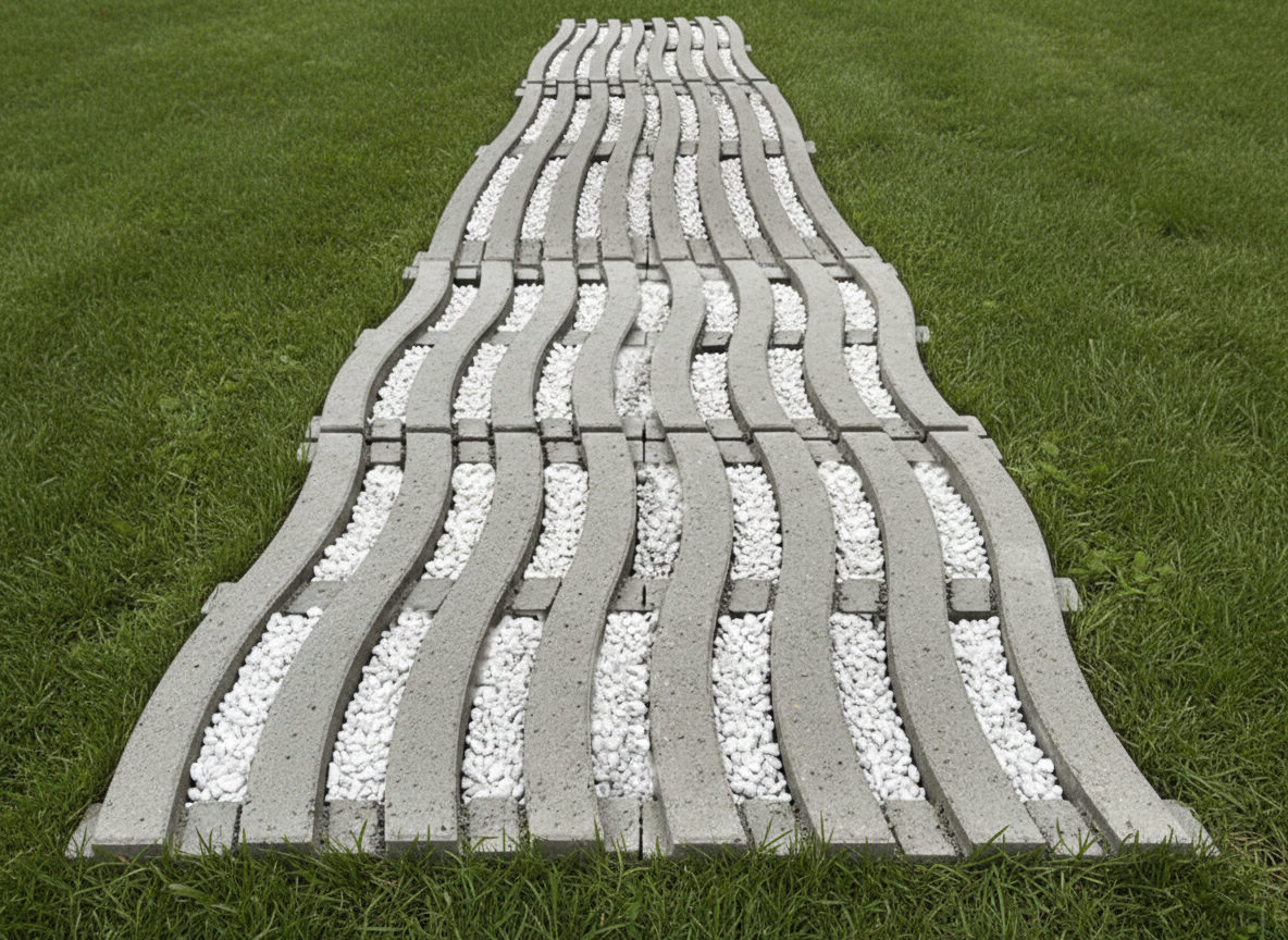 Dalle Infiltr'o Vague 60x40/9 Ecart – Image 4